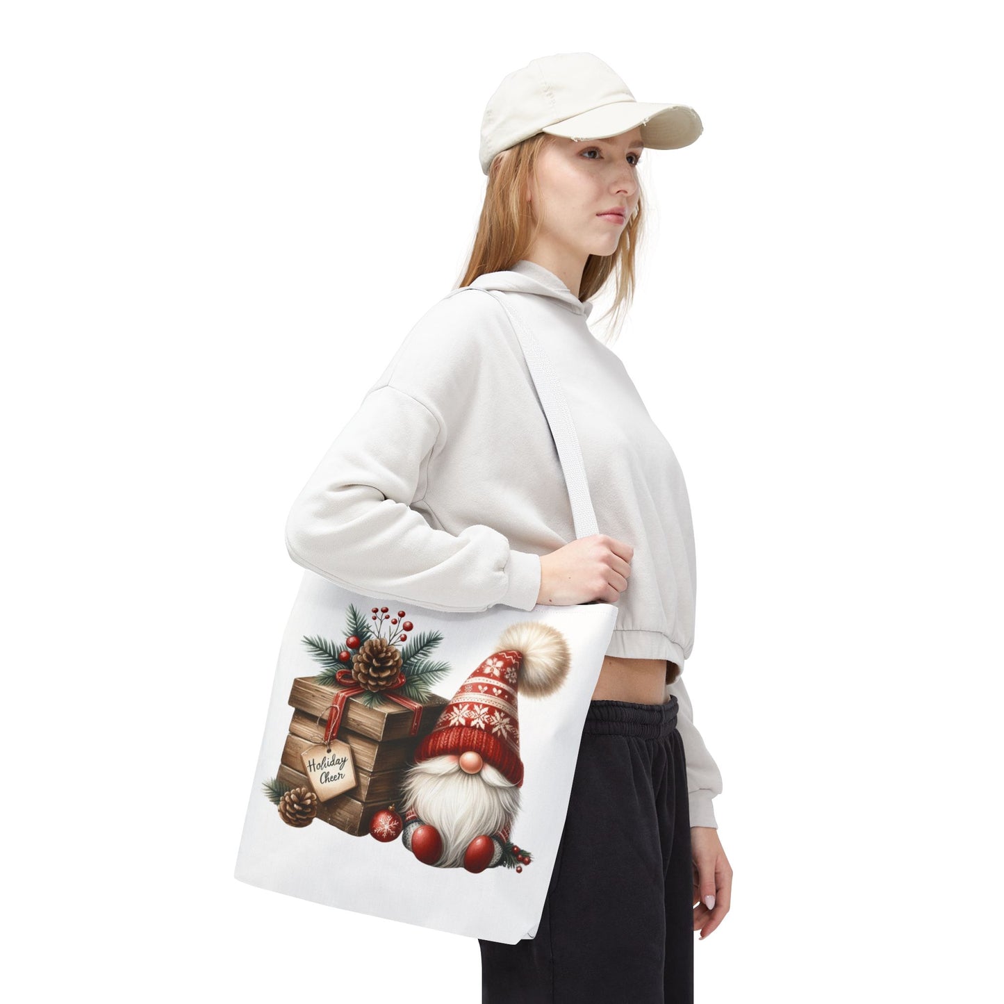 Christmas Gnome Tote Bag