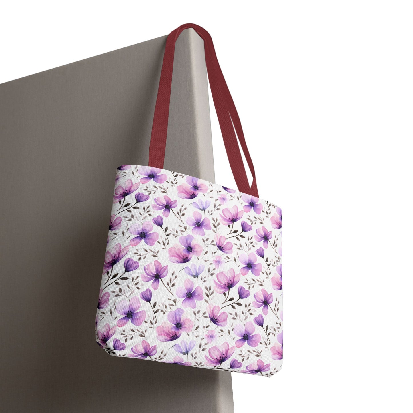 Watercolor Floral Tote Bag