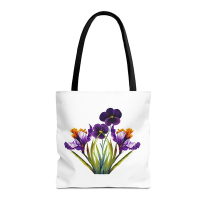 Floral Tote Bag, Reusable Grocery Tote