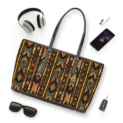 Tribal Aztec Pattern Shoulder Bag – Boho Geometric Tote