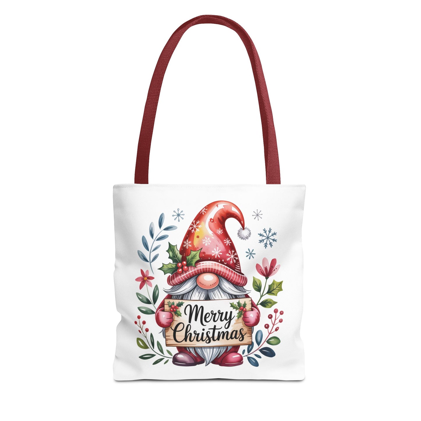 Festive Christmas Gnome Tote Bag