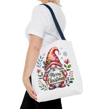 Festive Christmas Gnome Tote Bag