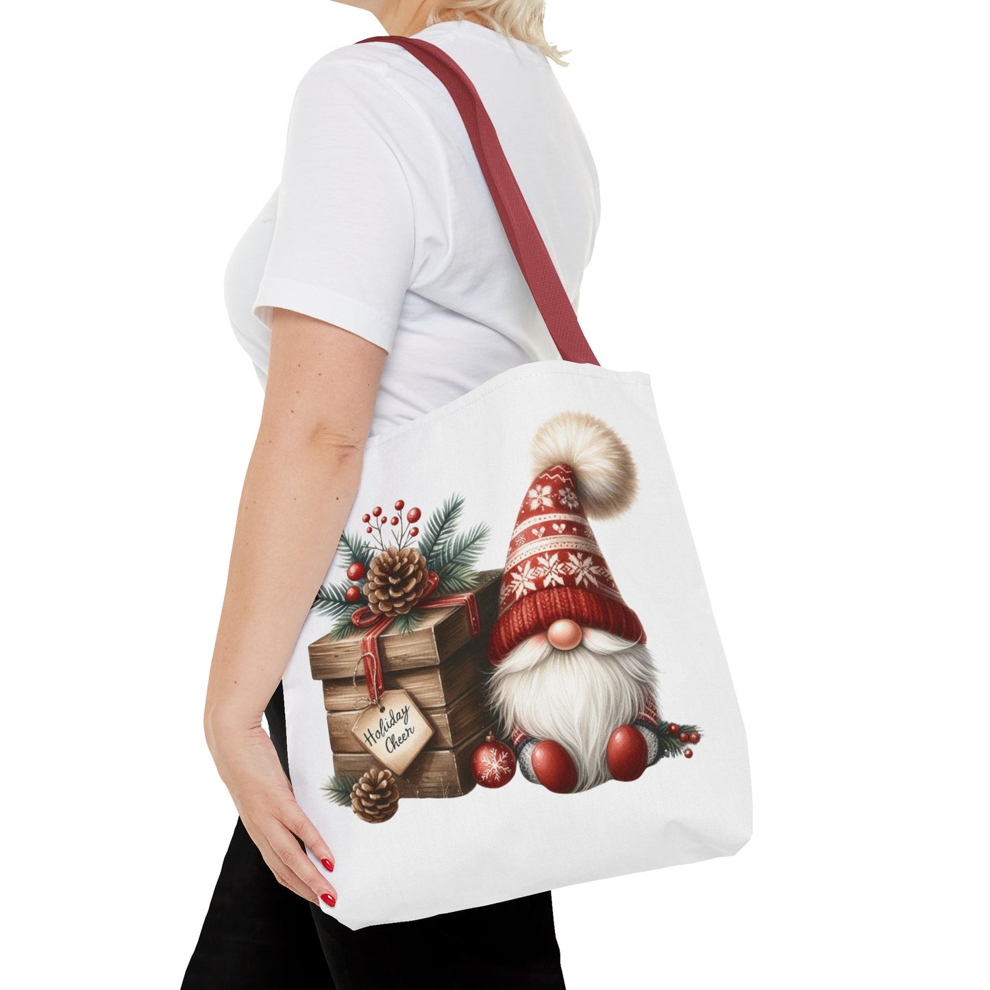 Christmas Gnome Tote Bag