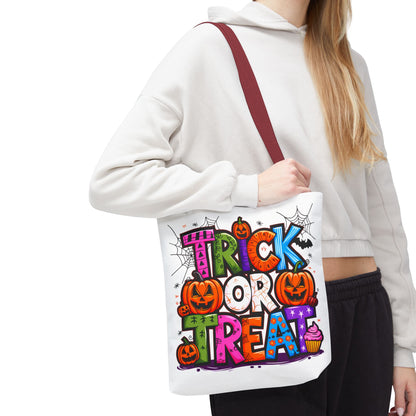 Halloween Trick or Treat Tote Bag, Spooky Gift