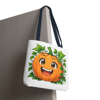 Cute Pumpkin Tote Bag for Fall