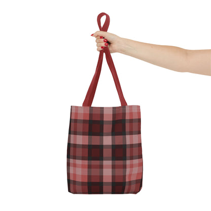 Cozy Plaid Tote Bag, Perfect for Fashionistas