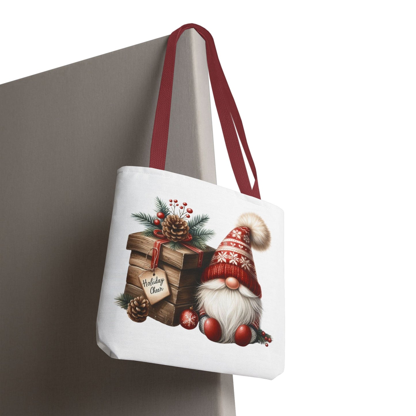 Christmas Gnome Tote Bag