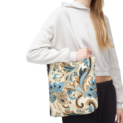Elegant Floral Tote Bag