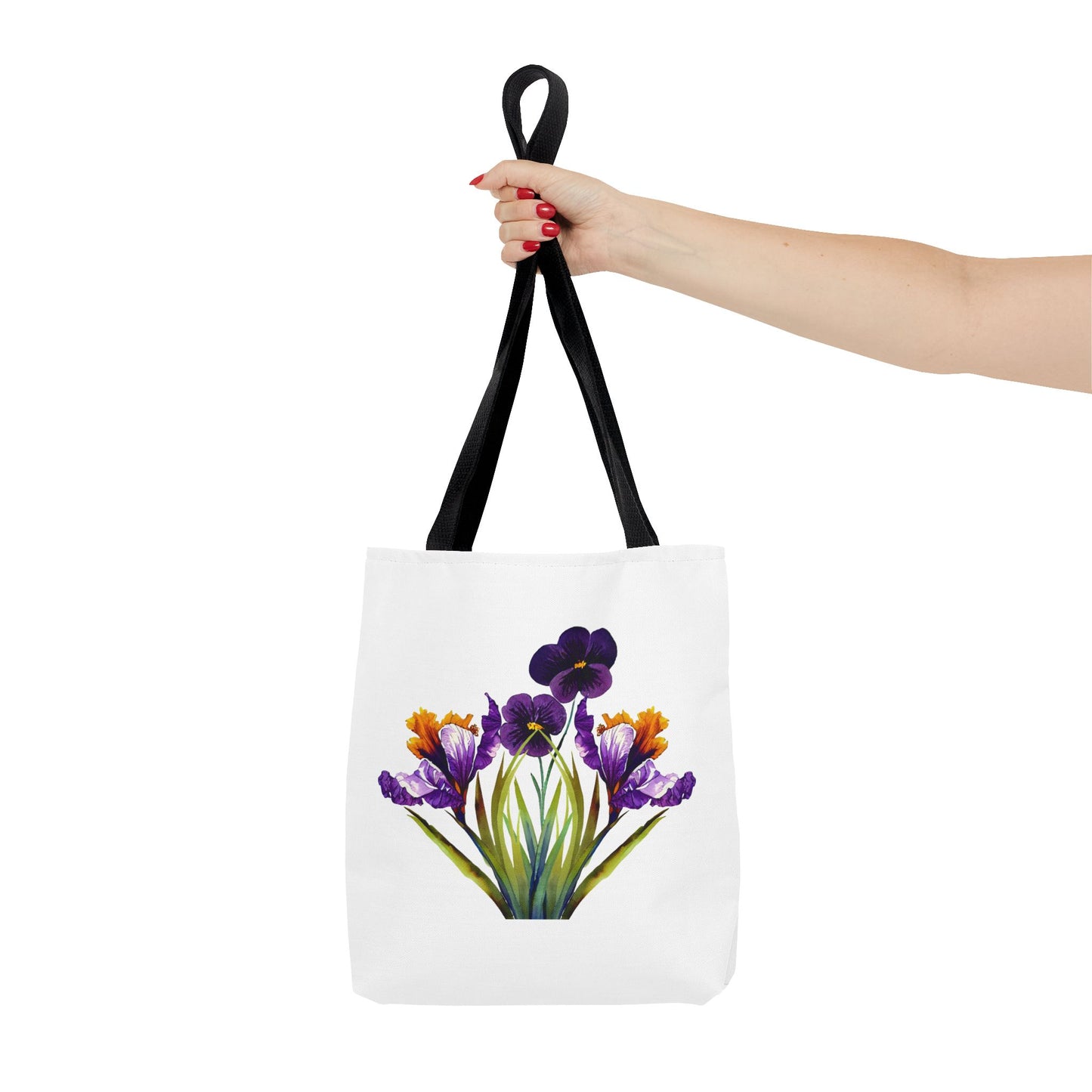 Floral Tote Bag, Reusable Grocery Tote