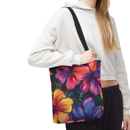 Tropical Floral Tote Bag
