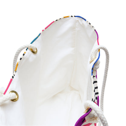 Vibrant Weekend Bag, Chic Beach Carryall