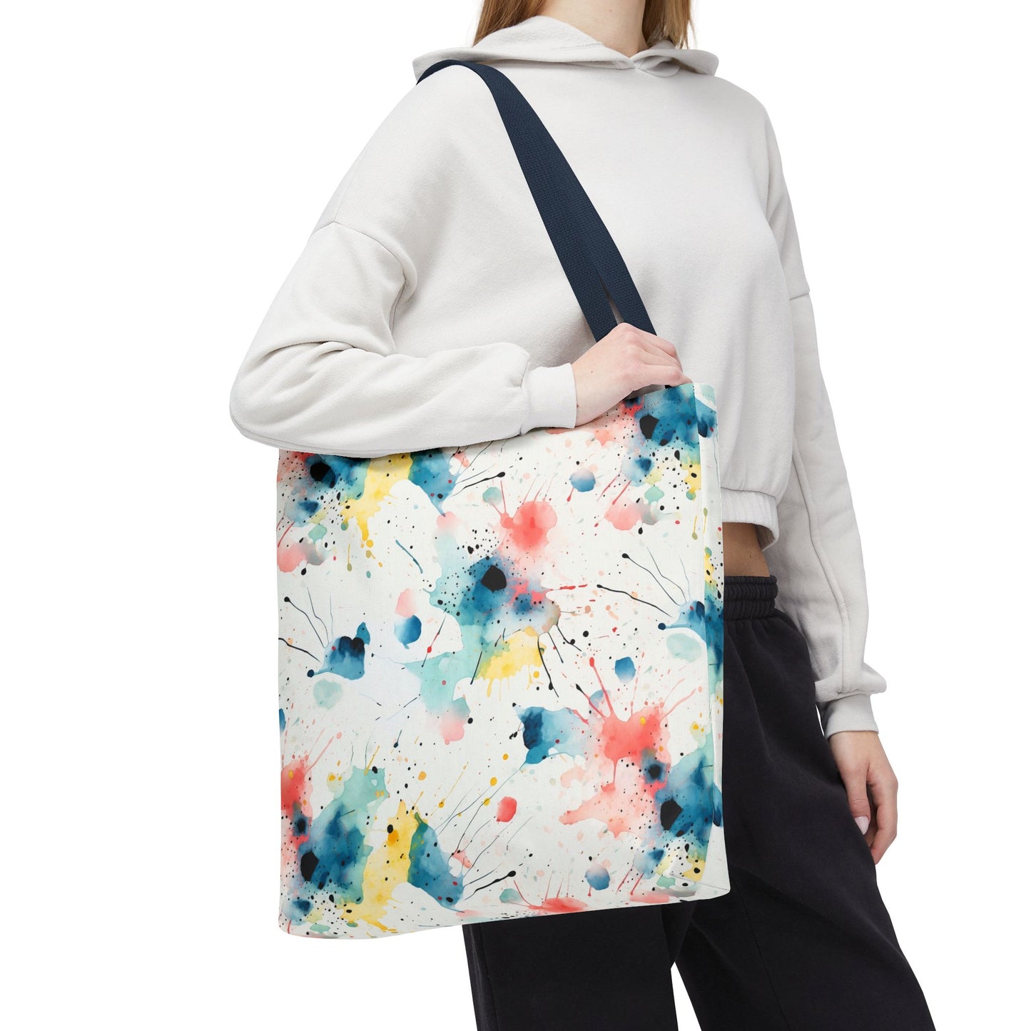 Colorful Watercolor Tote Bag