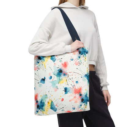 Colorful Watercolor Tote Bag