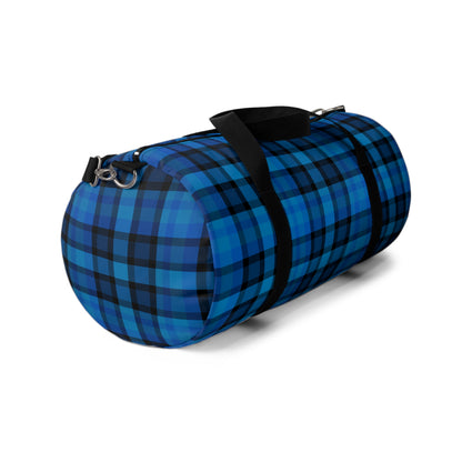 Stylish Plaid Duffel Bag for Gym, Travel, Weekend Getaways