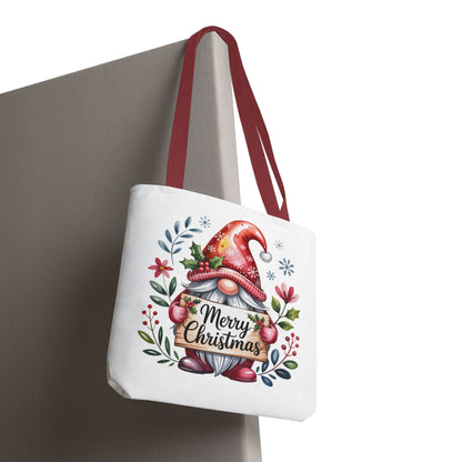 Festive Christmas Gnome Tote Bag