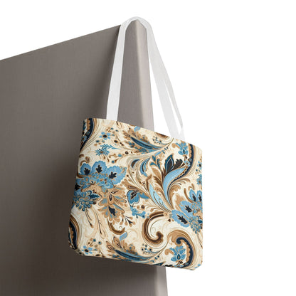 Elegant Floral Tote Bag