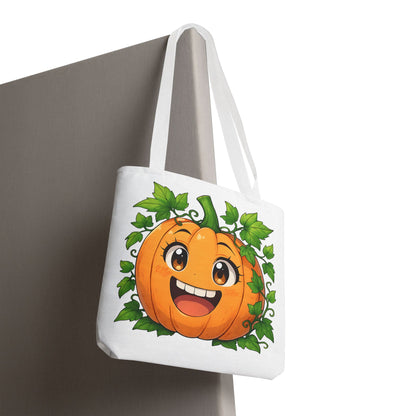 Cute Pumpkin Tote Bag for Fall