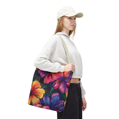 Tropical Floral Tote Bag
