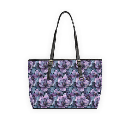 Floral Purple Peony Shoulder Bag