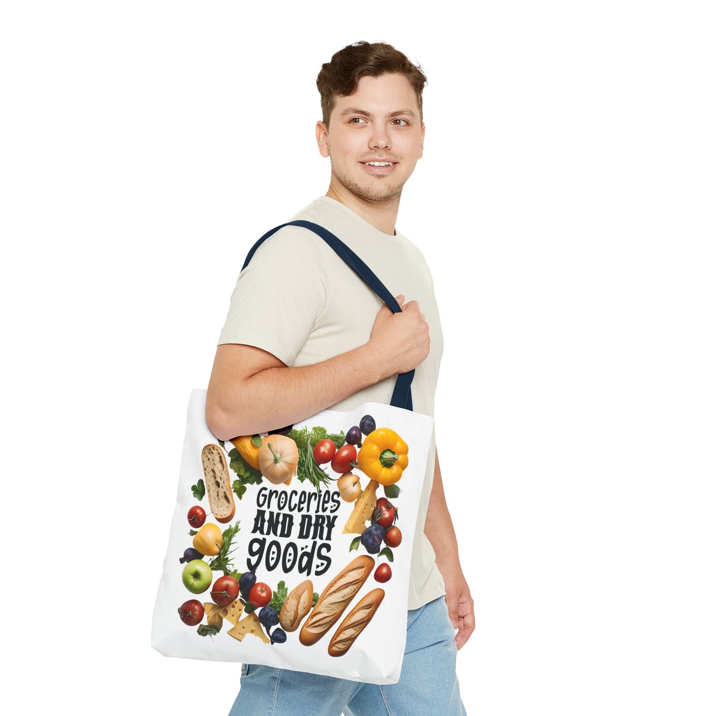 Grocery Tote Bag - Stylish Market Carry-All