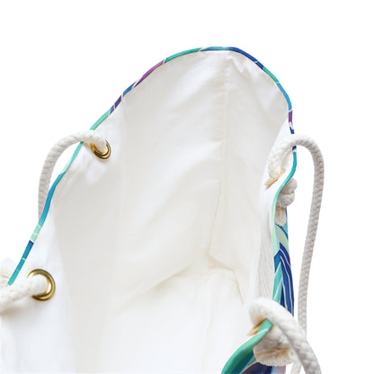 Abstract Ocean Wave Weekender Bag