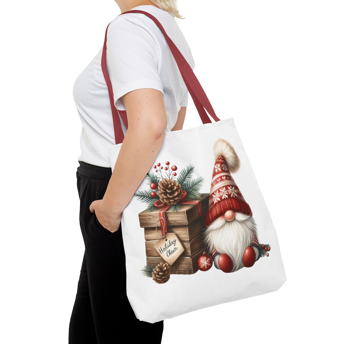 Christmas Gnome Tote Bag