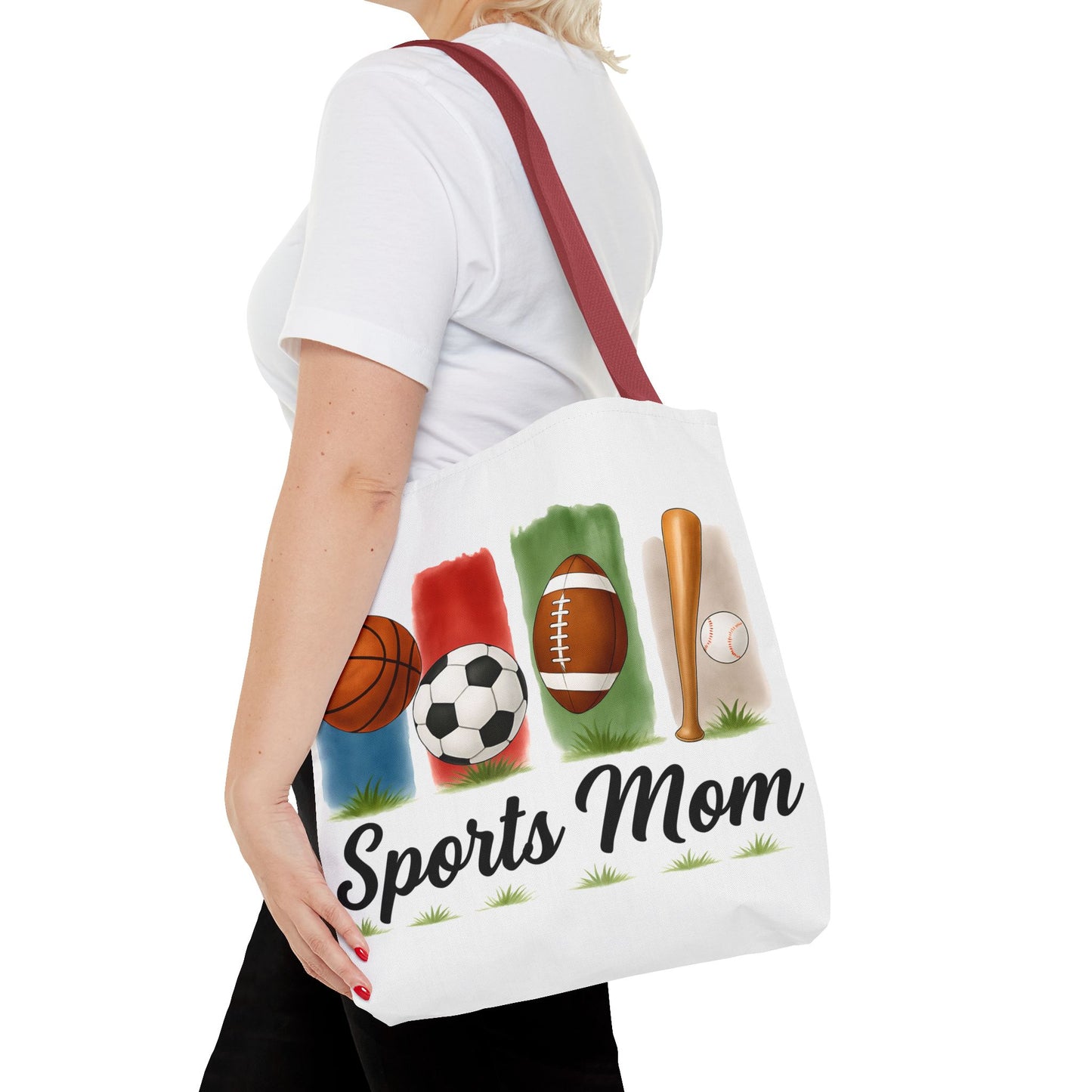 Sporty Mom Tote Bag