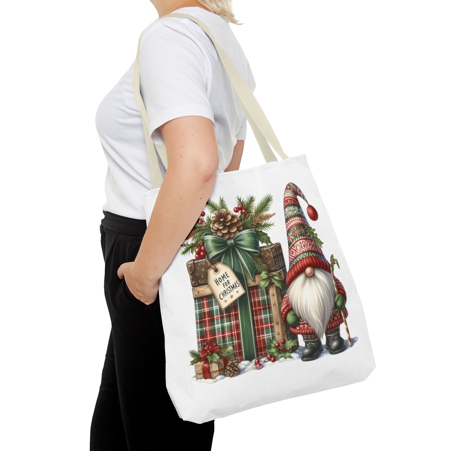 Christmas Gnome Tote Bag