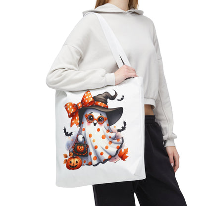 Whimsical Halloween Ghost Tote Bag