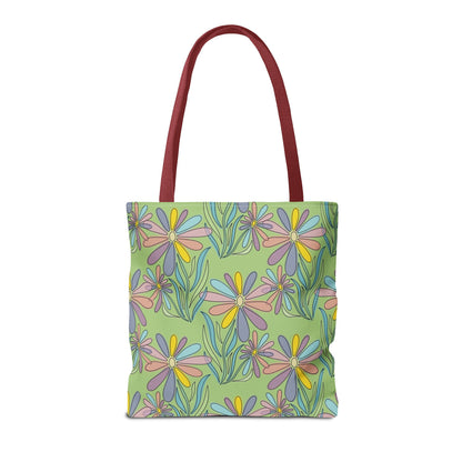 Floral Pattern Tote Bag, Gift for Garden Lovers