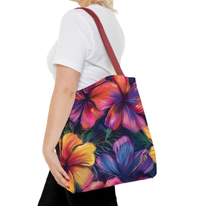 Tropical Floral Tote Bag