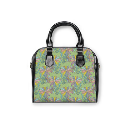 Whimsical Floral Shoulder Handbag