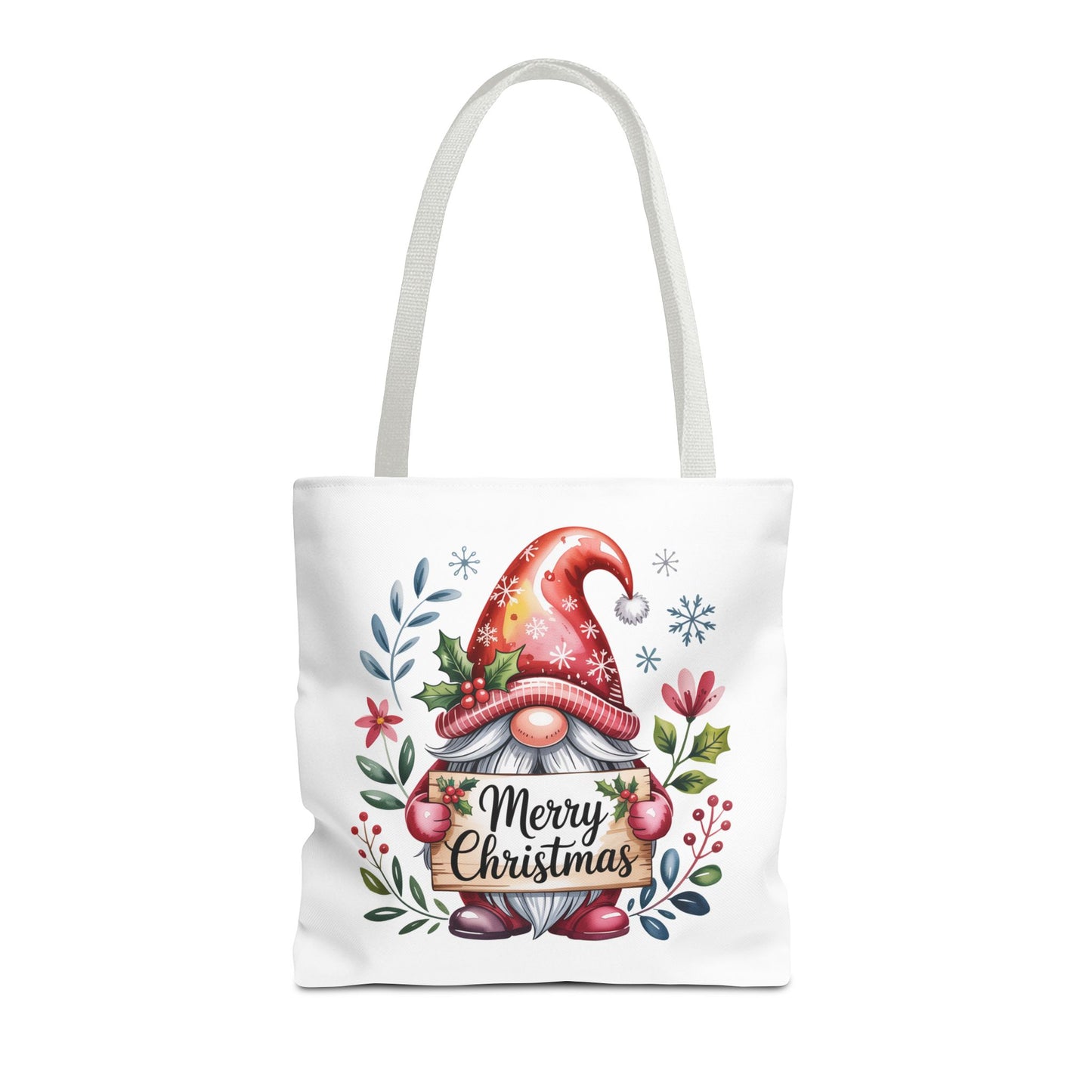 Festive Christmas Gnome Tote Bag