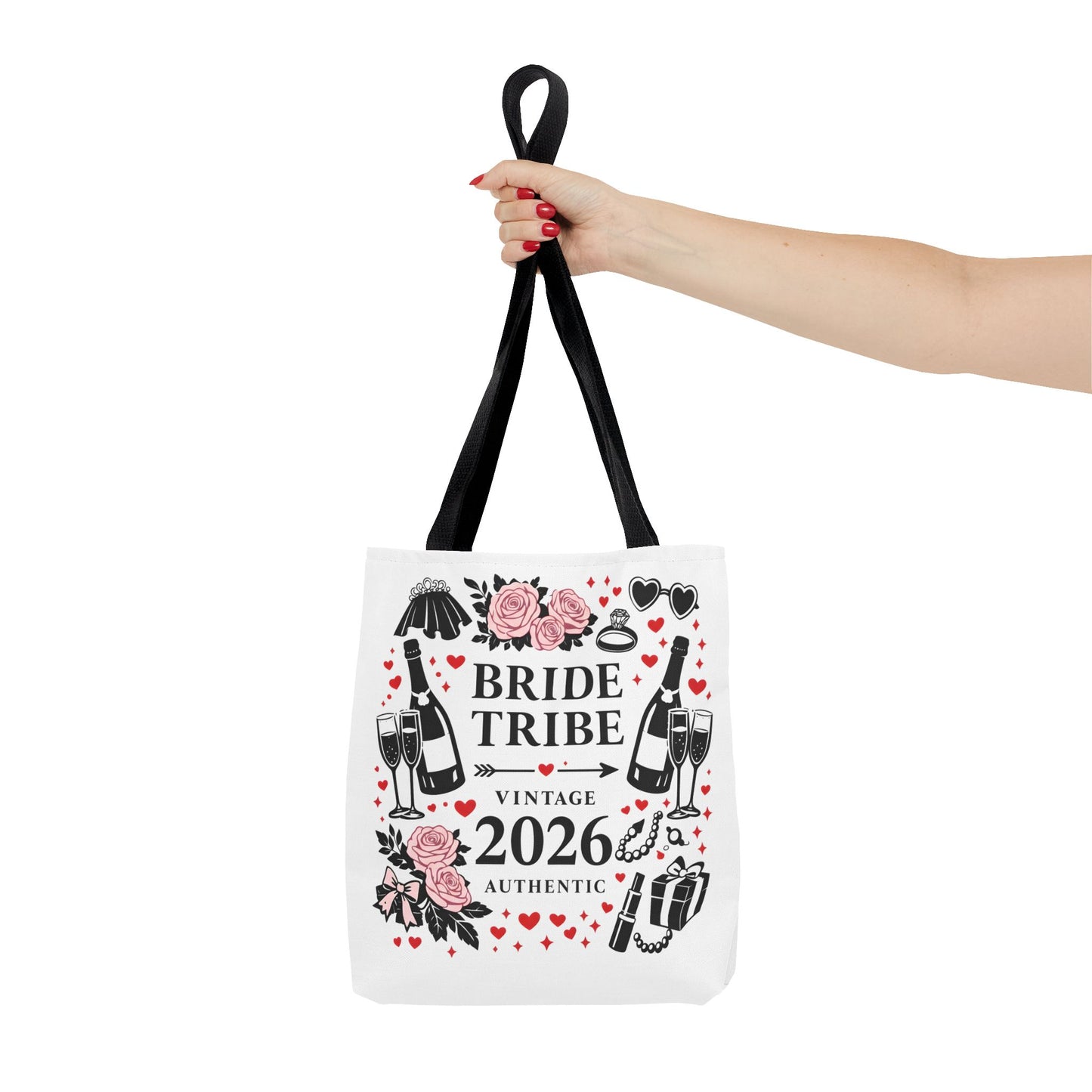 Bride Tribe 2026 Tote Bag, Bachelorette Party Bridal Shower Gift