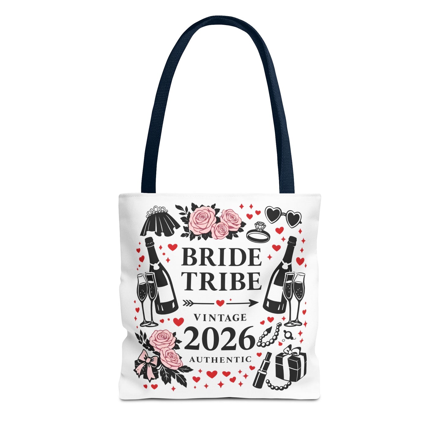 Bride Tribe 2026 Tote Bag, Bachelorette Party Bridal Shower Gift
