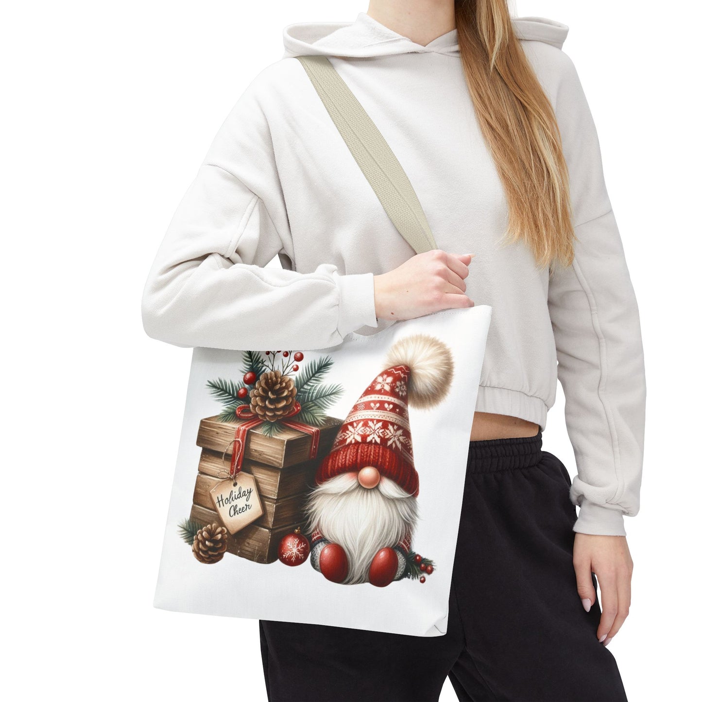 Christmas Gnome Tote Bag