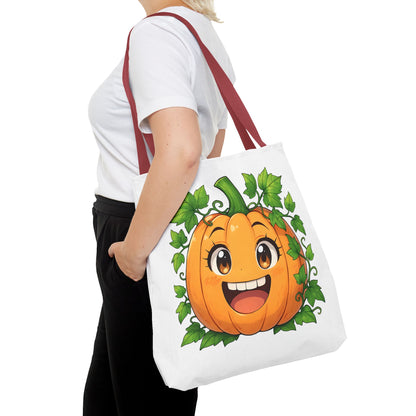Cute Pumpkin Tote Bag for Fall