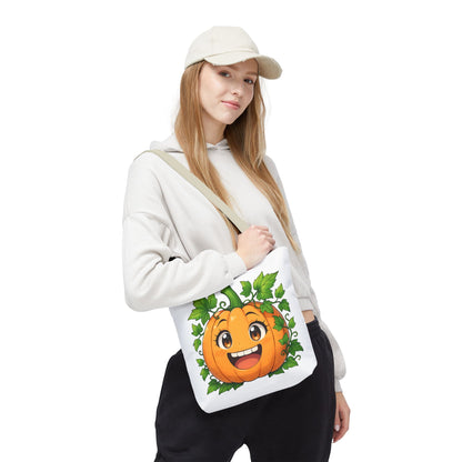 Cute Pumpkin Tote Bag for Fall