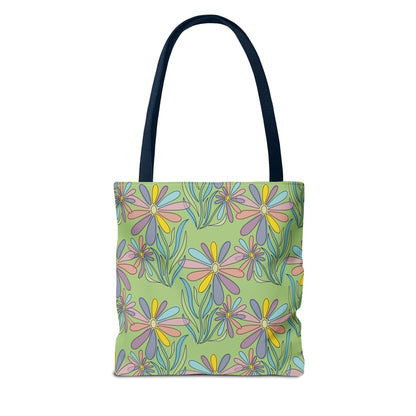 Floral Pattern Tote Bag, Gift for Garden Lovers