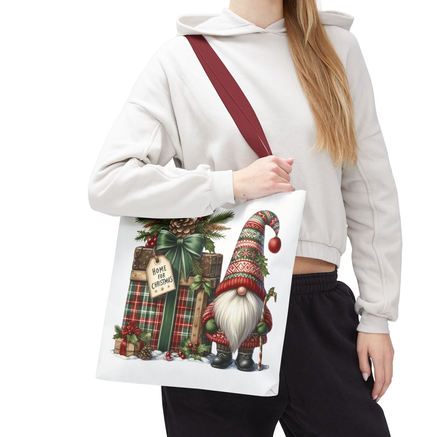 Christmas Gnome Tote Bag