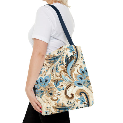 Elegant Floral Tote Bag