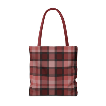 Cozy Plaid Tote Bag, Perfect for Fashionistas
