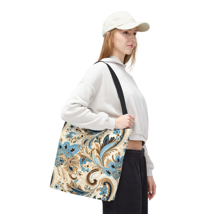 Elegant Floral Tote Bag