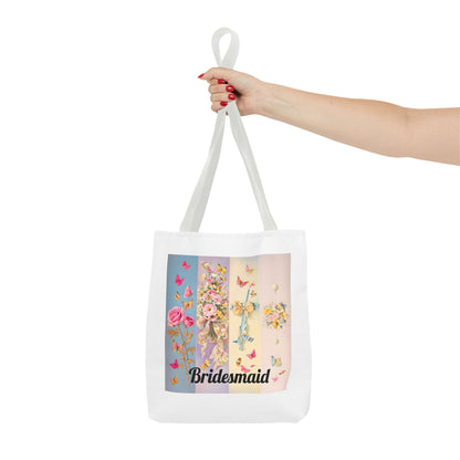 Bridesmaid Tote Bag. Bridal Party Accessory