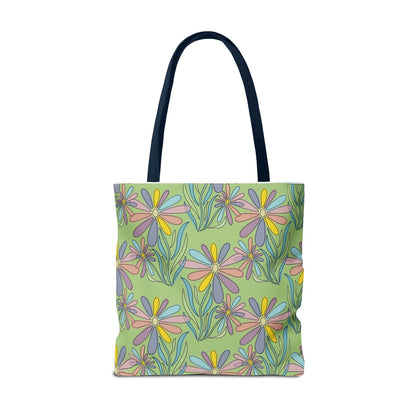 Floral Pattern Tote Bag, Gift for Garden Lovers