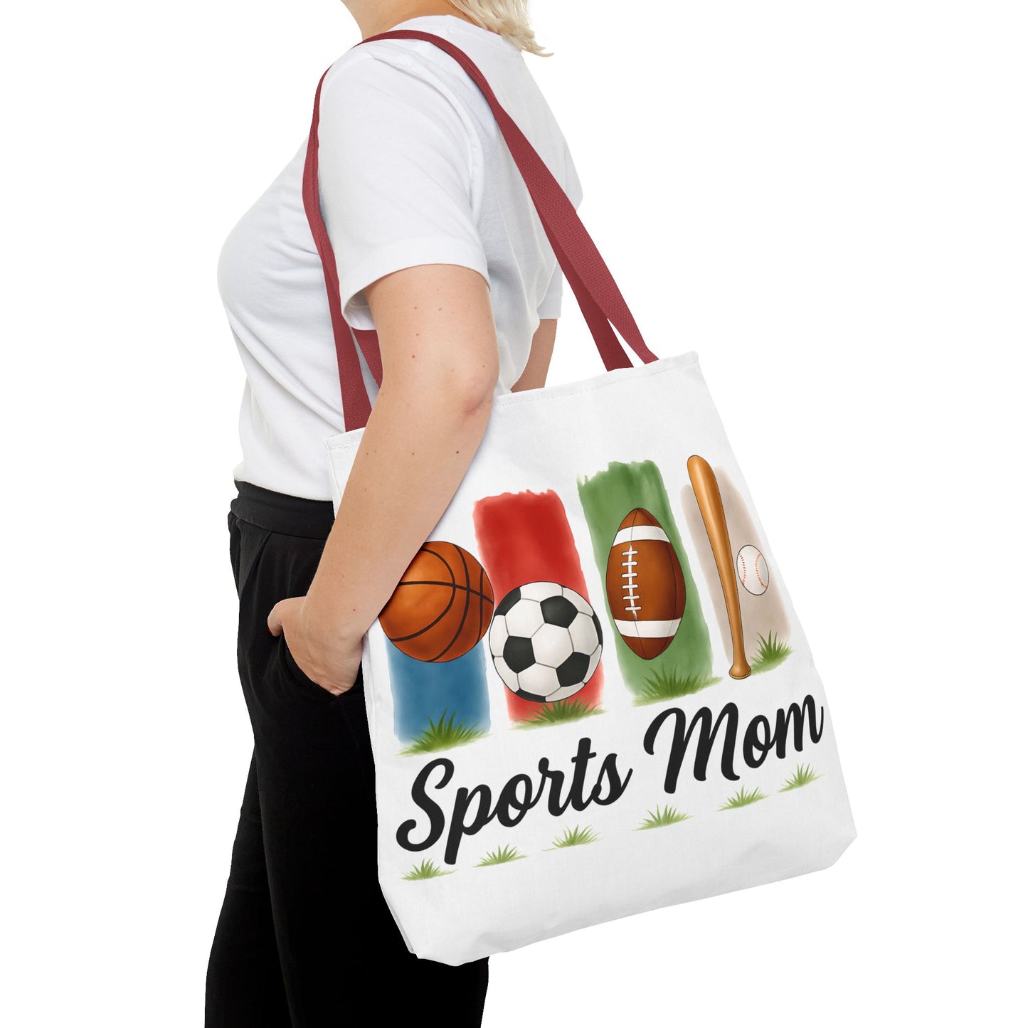 Sporty Mom Tote Bag