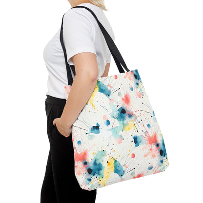 Colorful Watercolor Tote Bag
