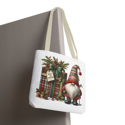 Christmas Gnome Tote Bag
