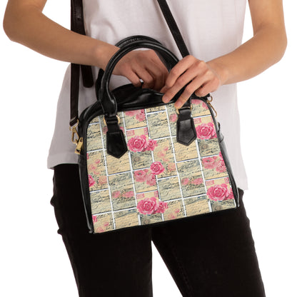 Vintage Floral Shoulder Handbag