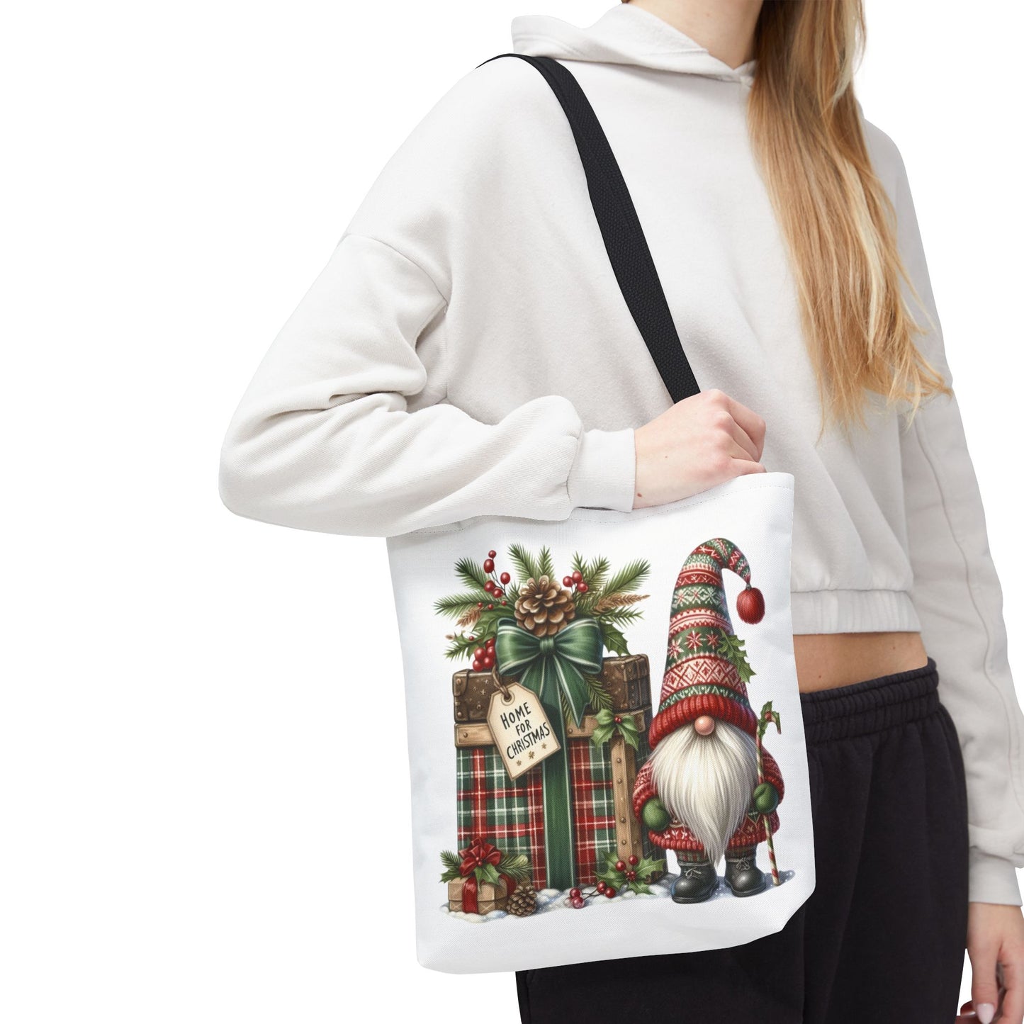 Christmas Gnome Tote Bag